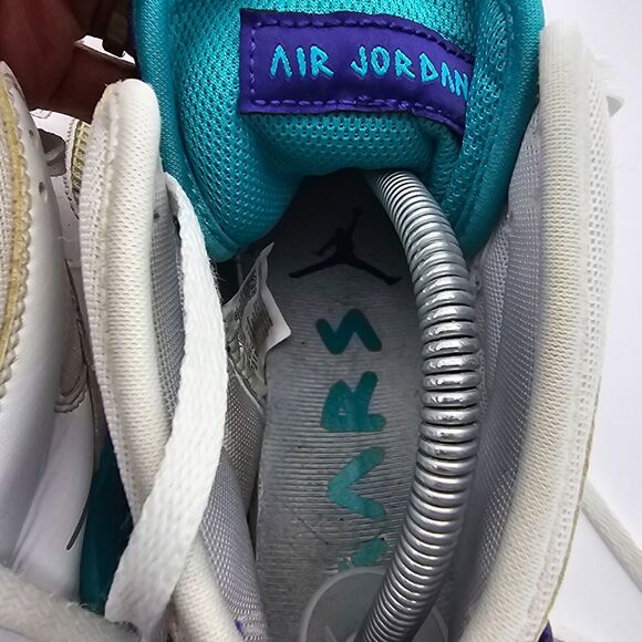 Nike Air Jordan Mars Max 270 Men\'s 9.5 White Grape Aqua Athletic Sneakers Shoes main image 14